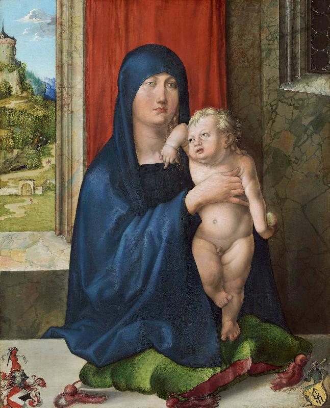 Albrecht Durer Madonna and Child Germany oil painting art